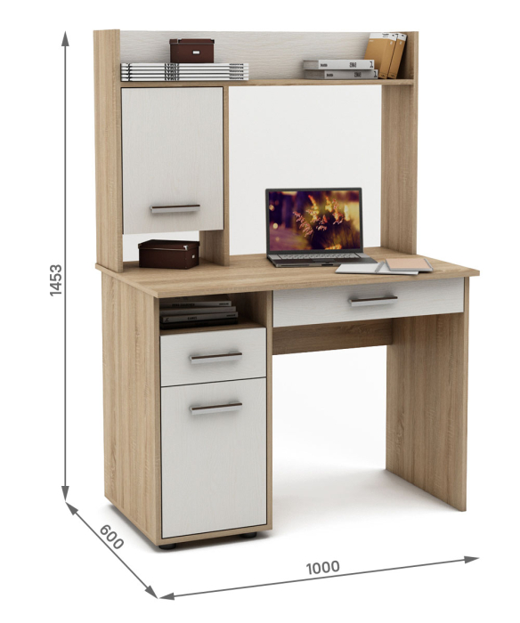 Прямые, Письменный стол Остин-10Я