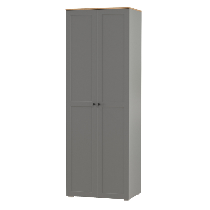 Шкафы распашные, Шкаф для одежды две двери внутри три выдвижных ящика Остин 13.336.02