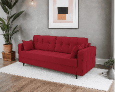 Диваны с ящиком для белья, Диван прямой тик-так Снеп (Кордрой)