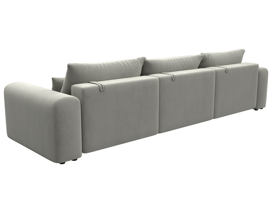 Диваны еврокнижки, Диван прямой Лига-056 НПБ Лонг, велюр TOWER