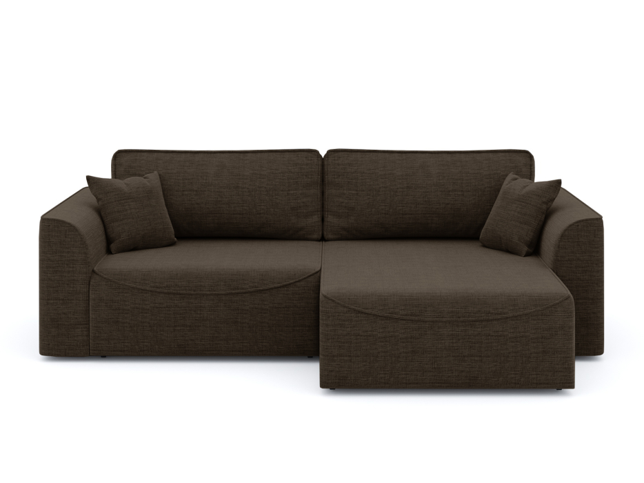 Диваны угловые в гостиную, Диван-кровать угловой Рафаэль еврокнижка НПБ, рогожка Люкс