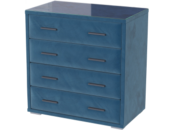 Комод интерьерный со стеклом