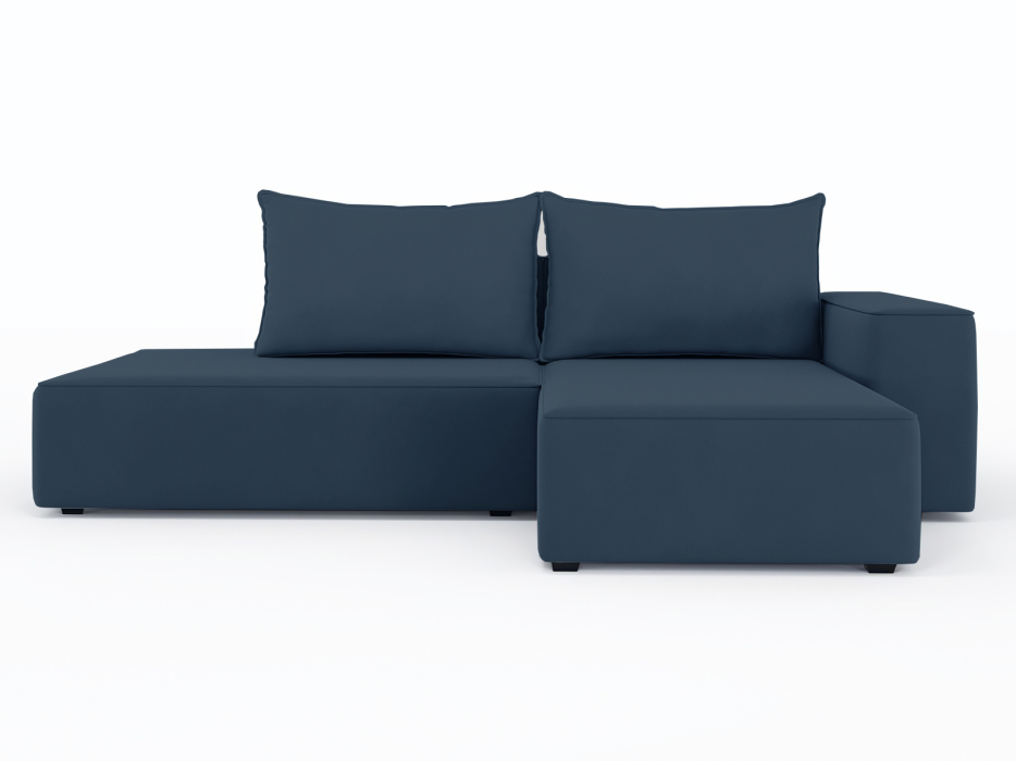 Диваны угловые в гостиную, Диван-кровать угловой Кензо еврокнижка, велюр