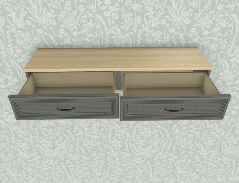 Настенные полки, Модульная система Карина Антресоль АН-1052