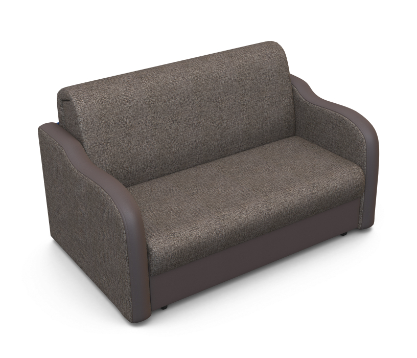 Диваны кровати со спальным местом, Диван-кровать Коломбо 120 экокожа/рогожка