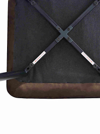 Стул мягкий DC209 велюр каркас металл черный КРУГЛЫЙ