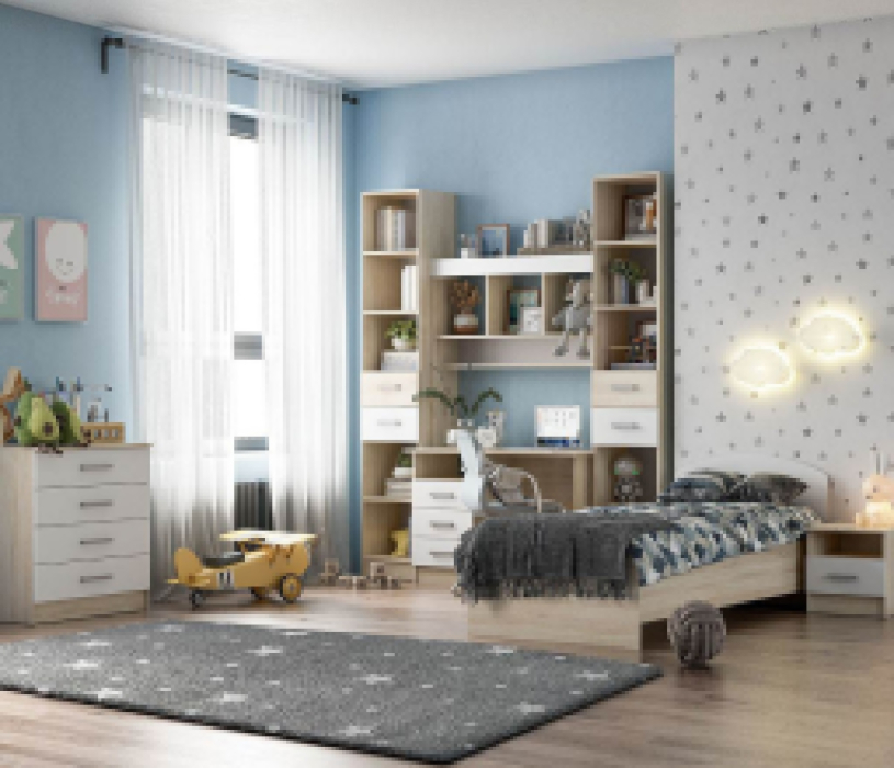 Детские комнаты, Модульная детская Мартина, композиция 2