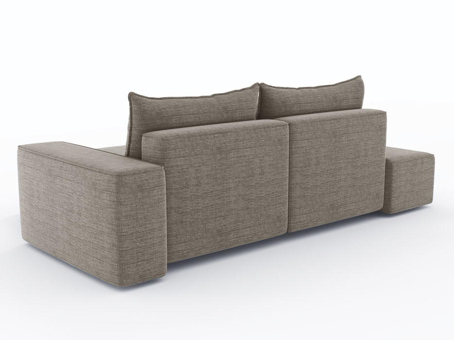 Диваны угловые в гостиную, Диван-кровать угловой Кензо еврокнижка, рогожка Люкс