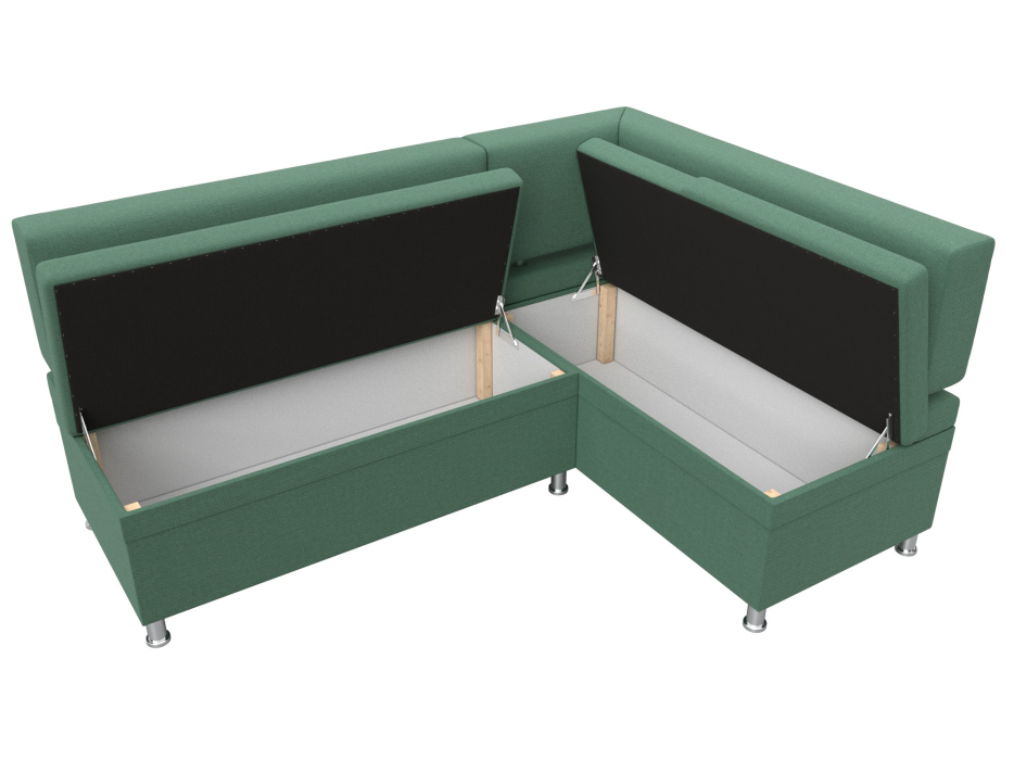 Кухонные уголки, Диван кухонный угловой Стайл правый угол, рогожка Амур