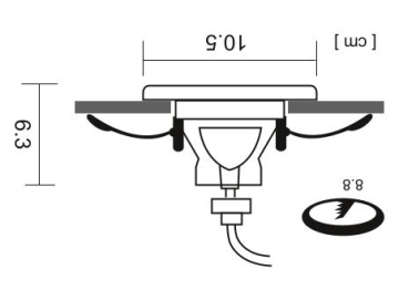 Встраиваемый светильник TAURUS
