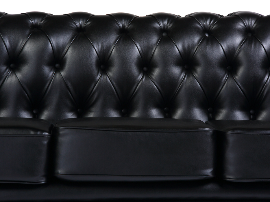 Диваны прямые, Диван Честер 3-х местный, экокожа
