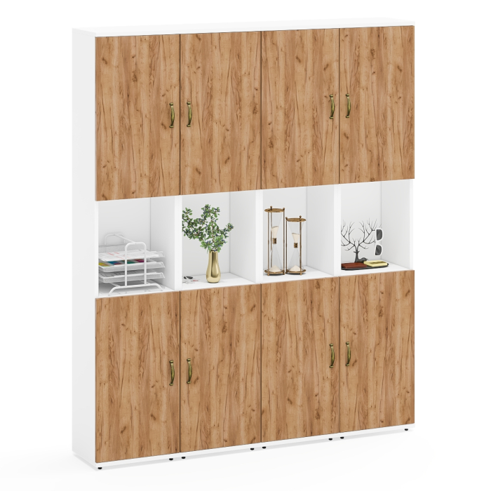 Домашние кабинеты, Набор шкафов-пеналов Лидер-8 4 штуки.