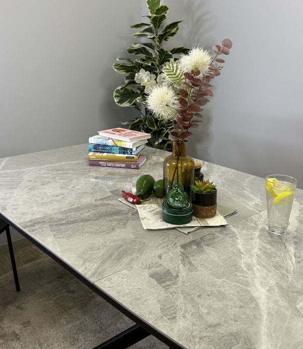 Обеденные столы, Стол Kenner BR1300 раздвижной, керамика