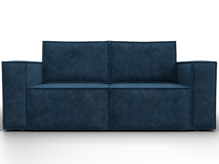 Диваны кровати со спальным местом, Диван прямой Куба мини, велюр BRUT