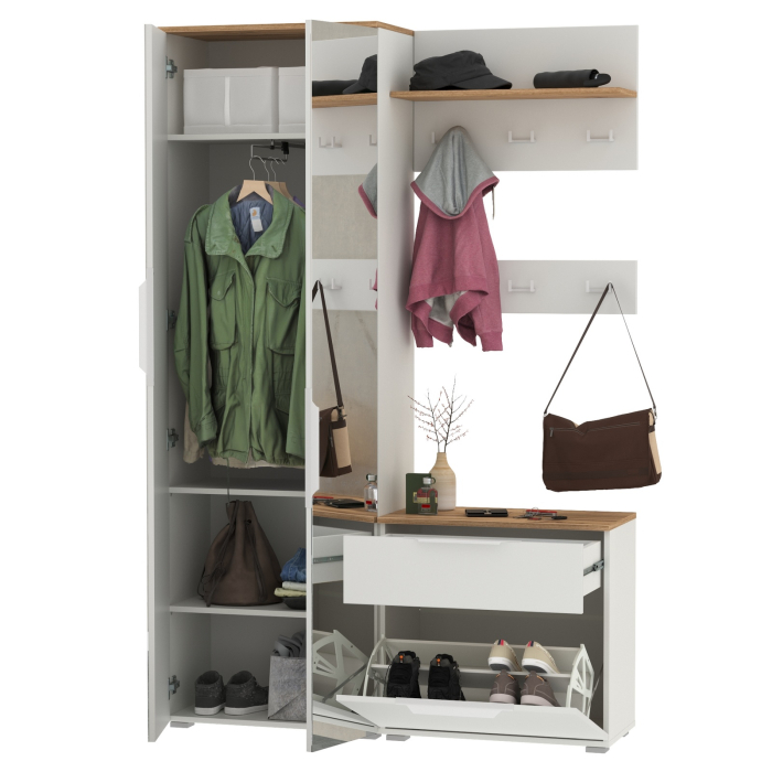 Прихожие, Компактная мебель для прихожей Октава № 12