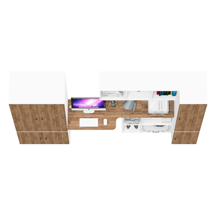 Домашние кабинеты, Место для учёбы и хранения вешей для подростка Лидер-8 № 47