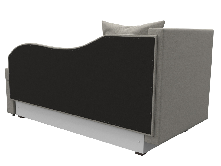 Кушетка диван, Кушетка Гармония левая, рогожка Амур