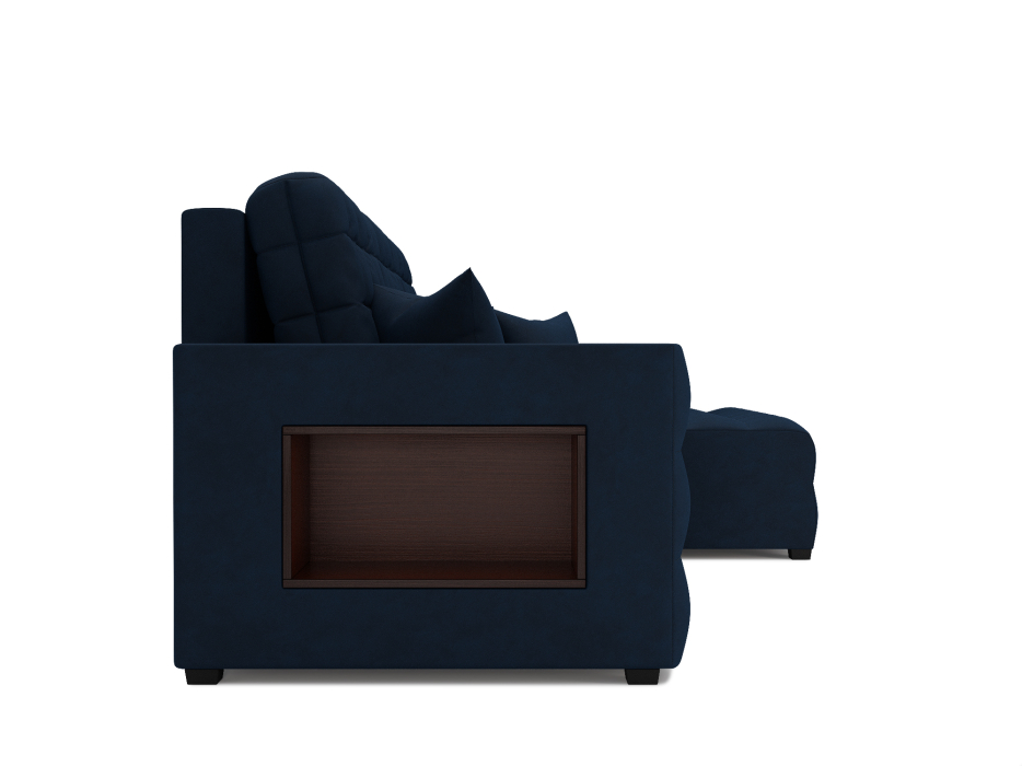 Диваны угловые в гостиную, Диван Мадрид Правый угол (Велюр)