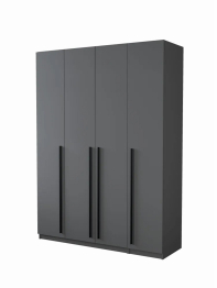 Шкаф для одежды распашной с ящиками 4-х дверный, София, 2200х1600х520 мм