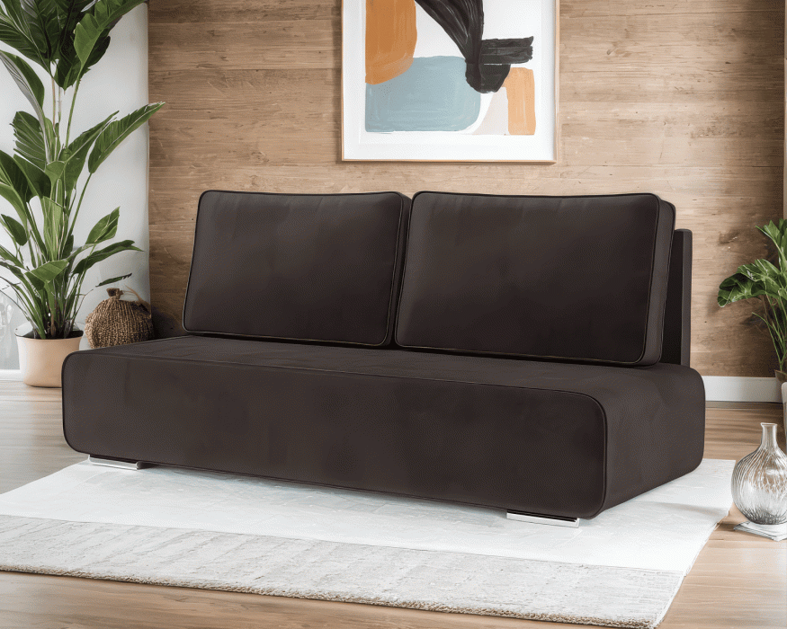 Диваны кровати со спальным местом, Диван прямой еврокнижка Марк (Бархат)