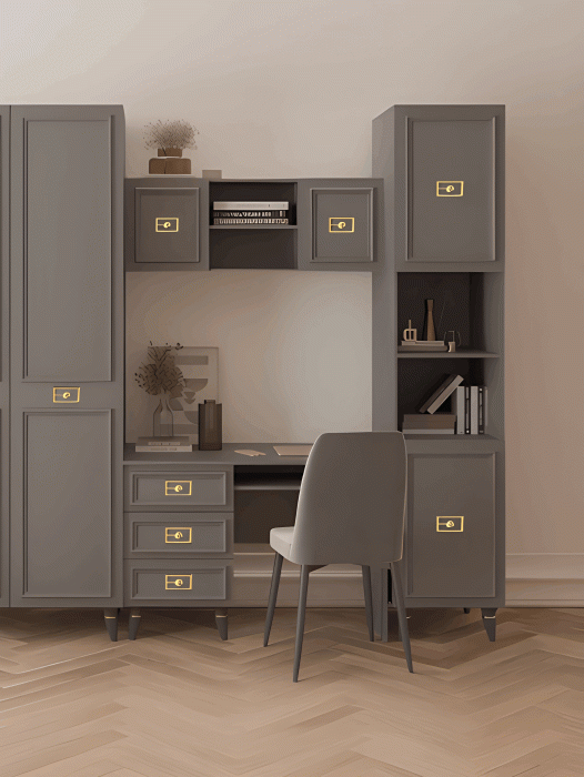 Прямые, Стол Валенсия письменный (1100х600х750) золото