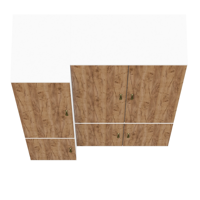 Для одежды, Мебельные шкафы Лидер-8 МД 23Б и МД 20Б