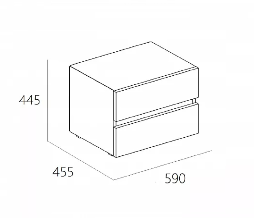 Прикроватные тумбы, Тумба Ester Модель 311 Жаккард