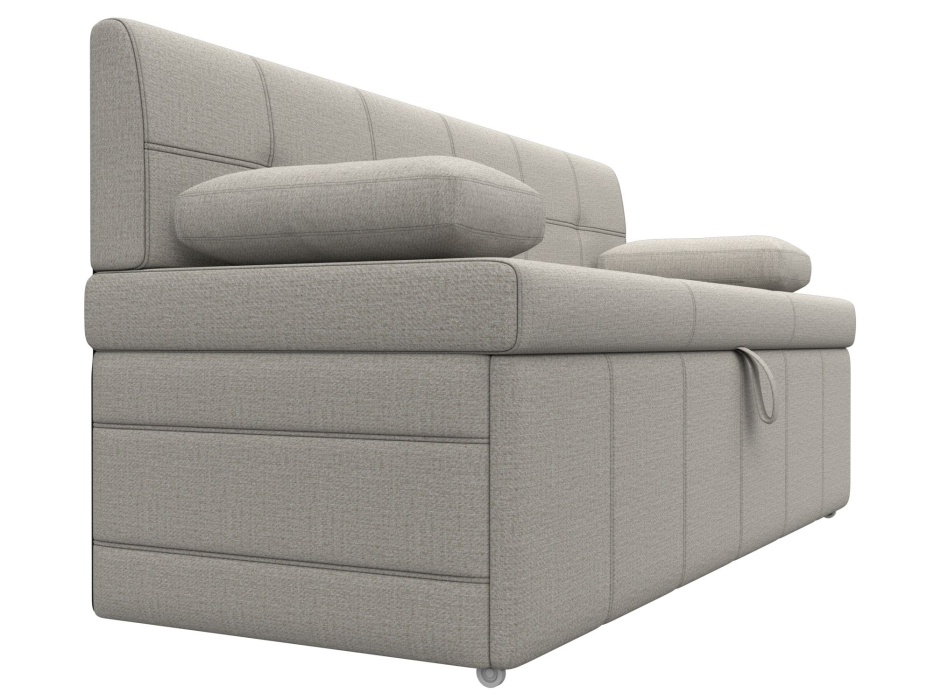 Диваны прямые кухонные, Диван кухонный прямой Лео, рогожка Амур