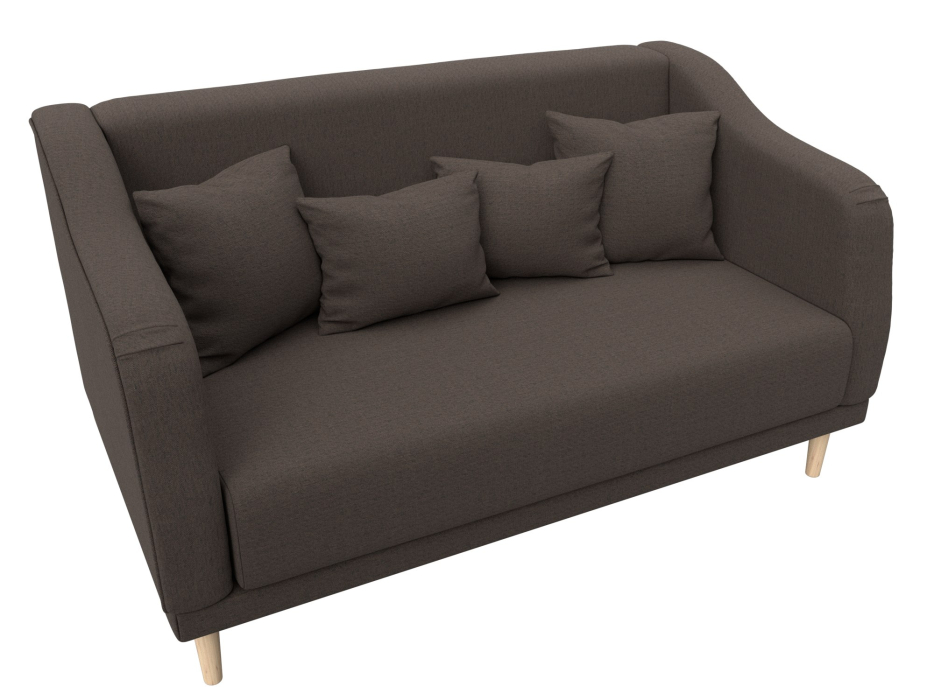 Диваны прямые кухонные, Диван кухонный прямой Киото, рогожка Амур