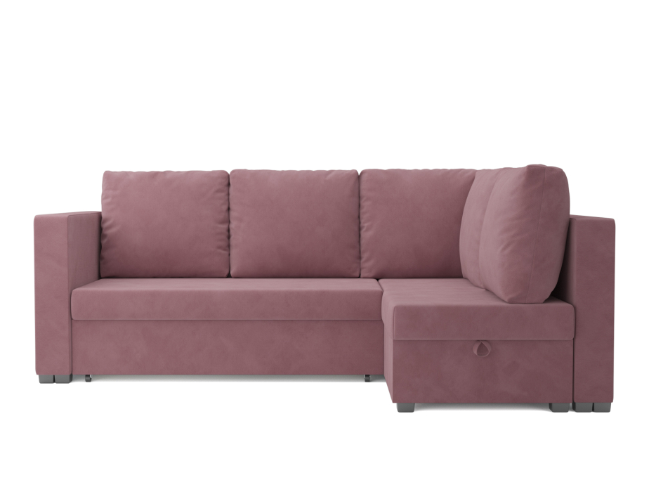 Диваны угловые в гостиную, Угловой диван Монако, велюр