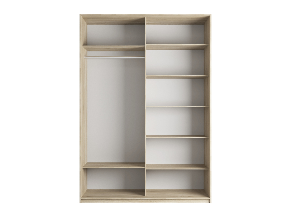 Шкафы-купе 2-х дверные, Шкаф-купе Прайм 2-х дверный ДСП/Стекло хаки/Доводчики 120х57х230