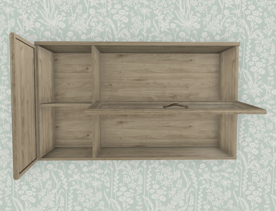 Настенные полки, Модульная система Карина Антресоль АН-1026