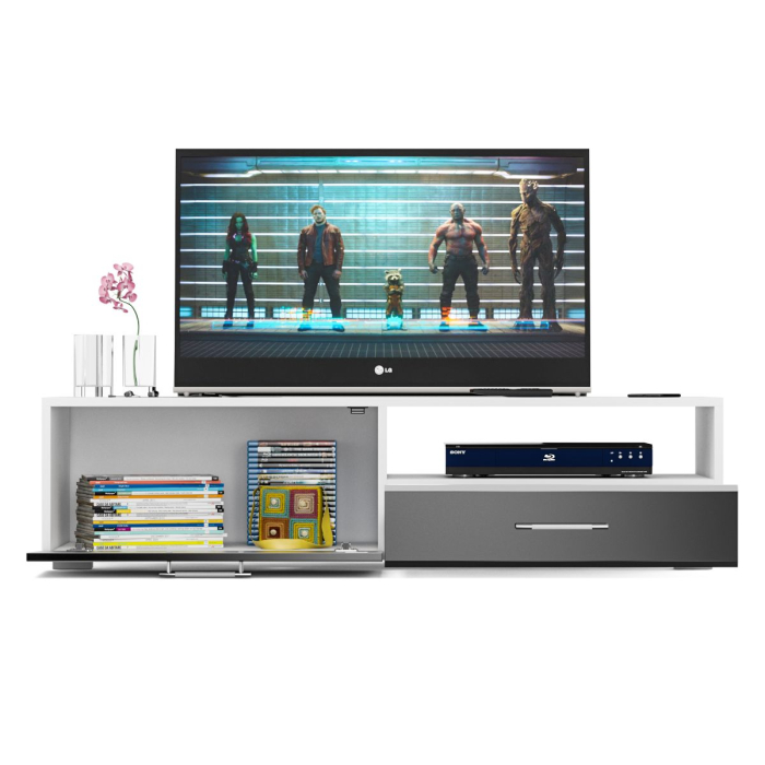 ТВ-тумбы, Тумба под ТВ СВК Ларго 1,4 Белый