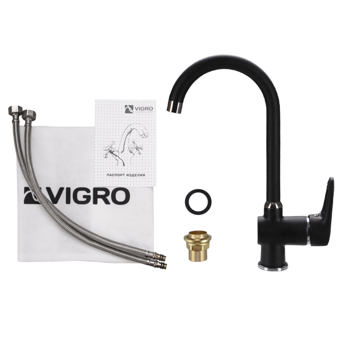Смесители, Смеситель кран для кухни VIGRO VG902