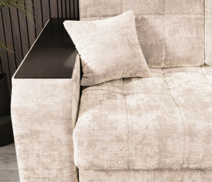 Угловой диван-кровать Лас-Вегас правый, шенилл