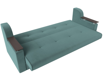 Прямой диван книжка Сенатор, велюр