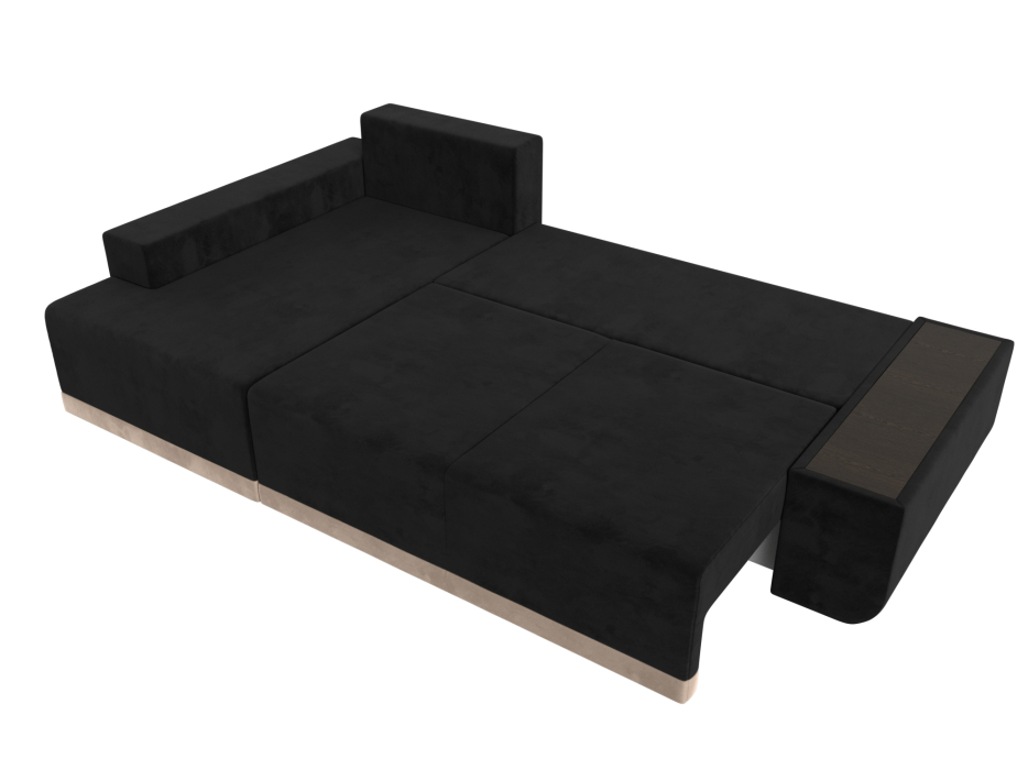 Диваны угловые в гостиную, Угловой диван Чикаго левый угол, велюр