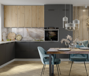 Кухонный гарнитур без столешницы Калипсо 3 м