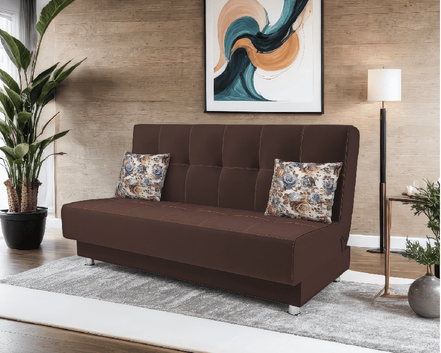 Диваны кровати со спальным местом, Диван прямой книжка Мария (Люкс)