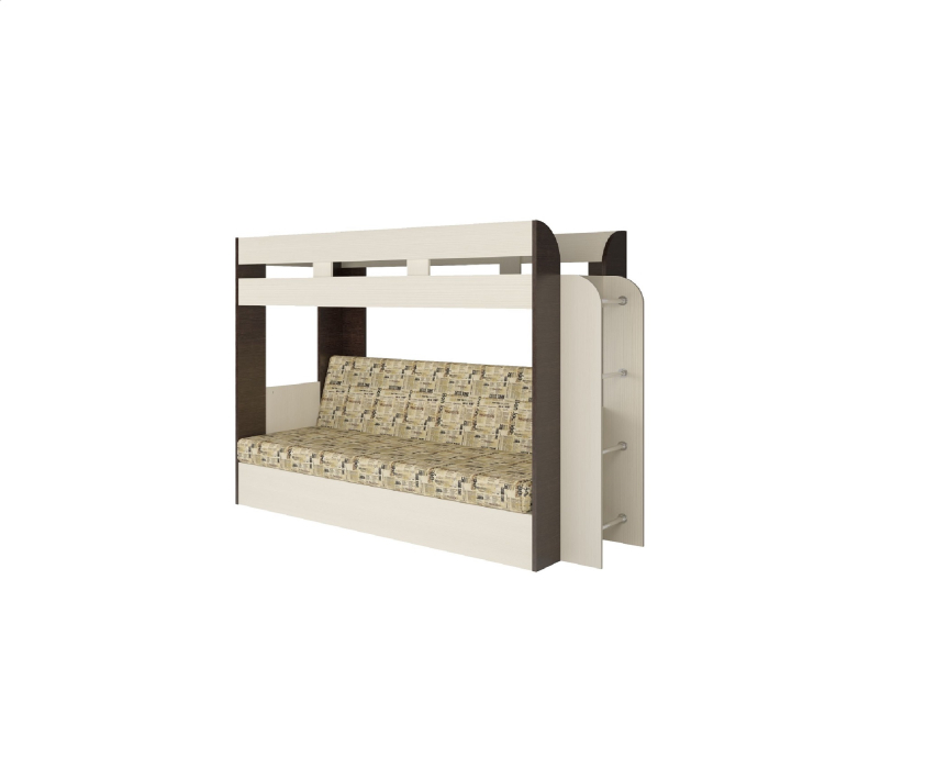 Для подростков, Кровать-диван Карамель 75 Ясень Анкор Светлый/Бодега Темный