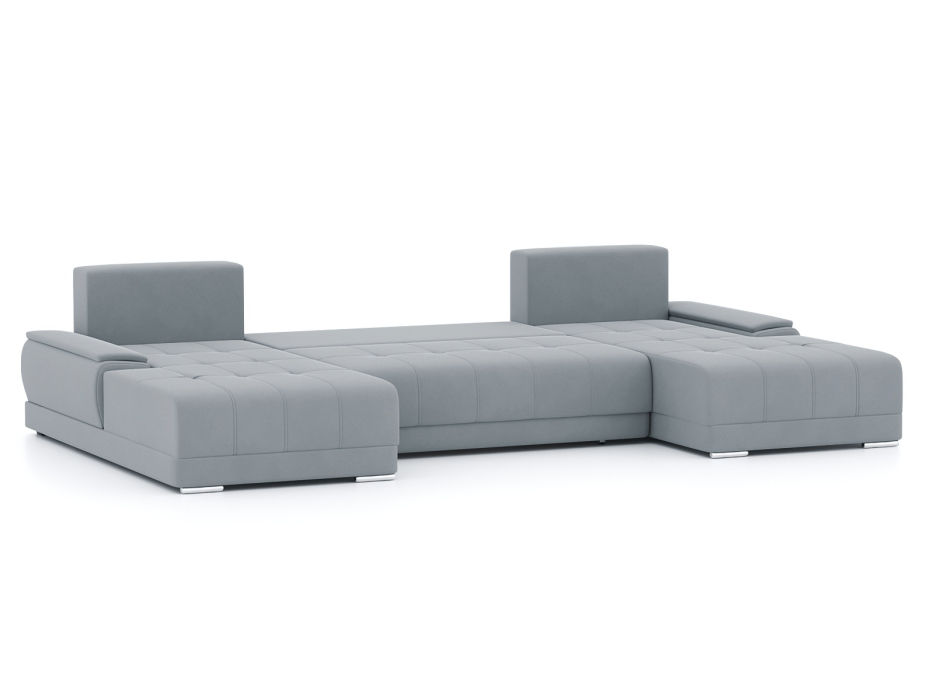 Диваны еврокнижки, Диван-кровать П-образный Нордвикс, велюр