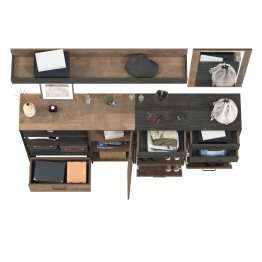 Мебель для прихожей Трувор № 177 с навесной полкой