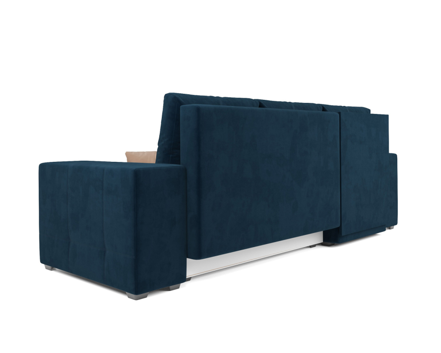 Диваны угловые в гостиную, Диван угловой Монреаль Левый угол (Велюр)