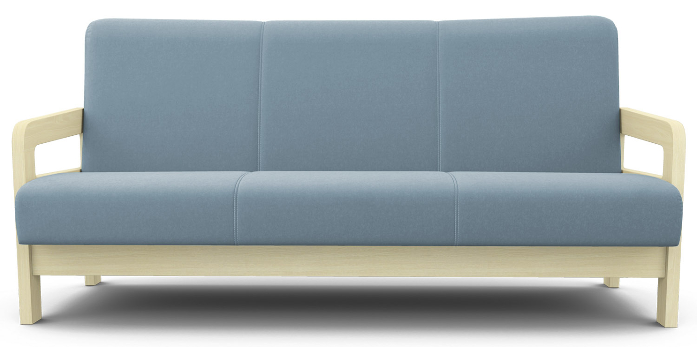 Диваны прямые, Диван "Вега-34" , книжка, рогожка