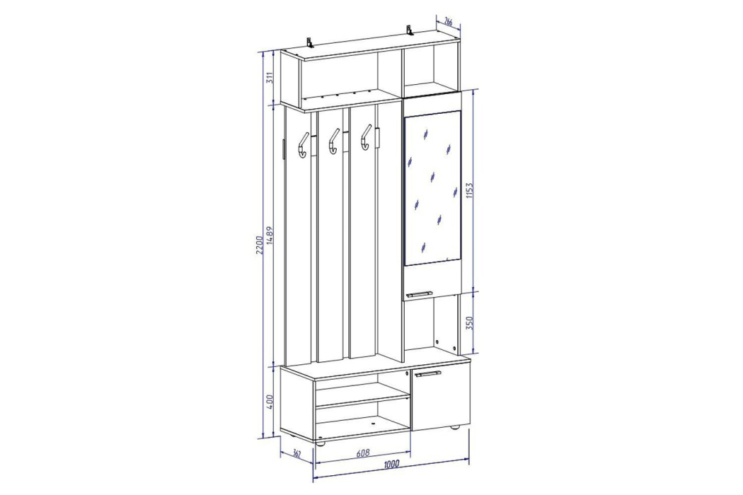 Прихожие, Прихожая Камелия