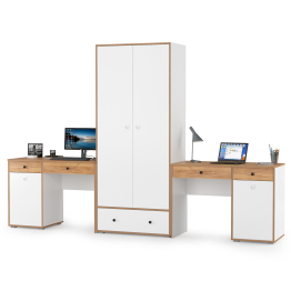 Два письменных стола и шкаф Вуди