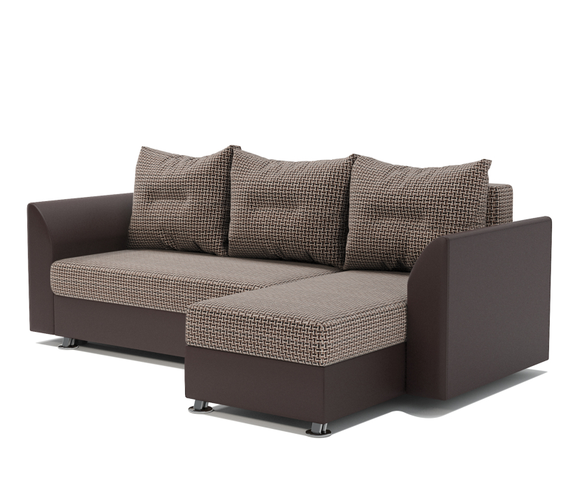 Диваны угловые в гостиную, Угловой диван Ария Скала правый, Корфу