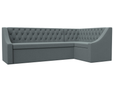 Диваны угловые кухонные, Диван кухонный угловой Мерлин правый угол, рогожка Амур