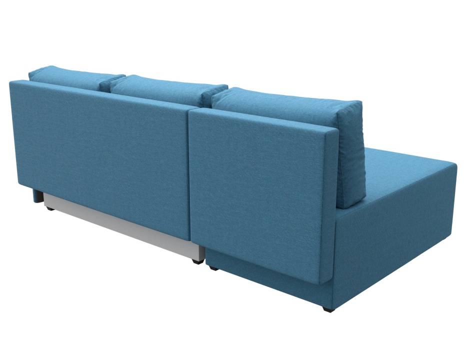 Диваны угловые в гостиную, Диван угловой Поло левый угол, рогожка Амур