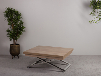 Стол-трансформер Левмар Cross S79 (нержавеющая сталь)